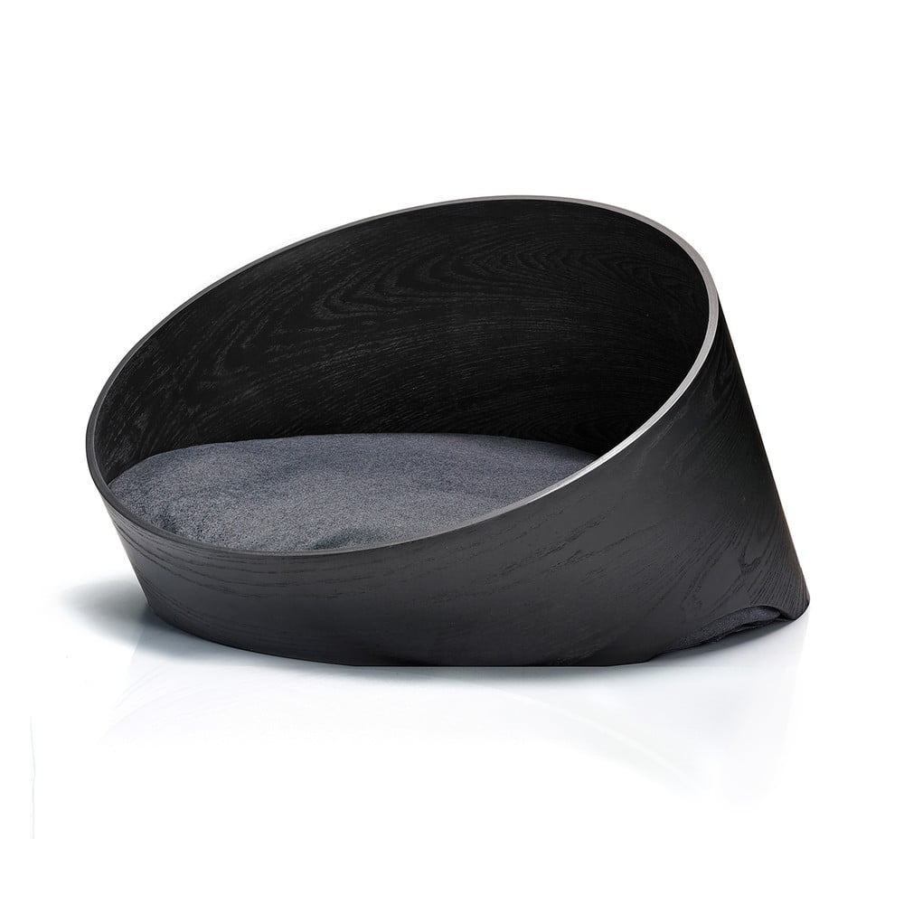 Fekete fekhely kisállatoknak 75x60 cm Covo Ash Black/Anthracite S – MiaCara