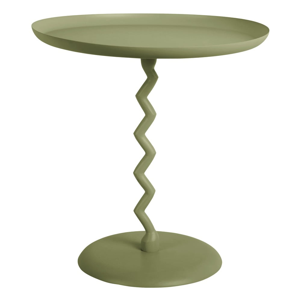 Fém kerek tárolóasztal ø 40 cm Zig Zag – Leitmotiv