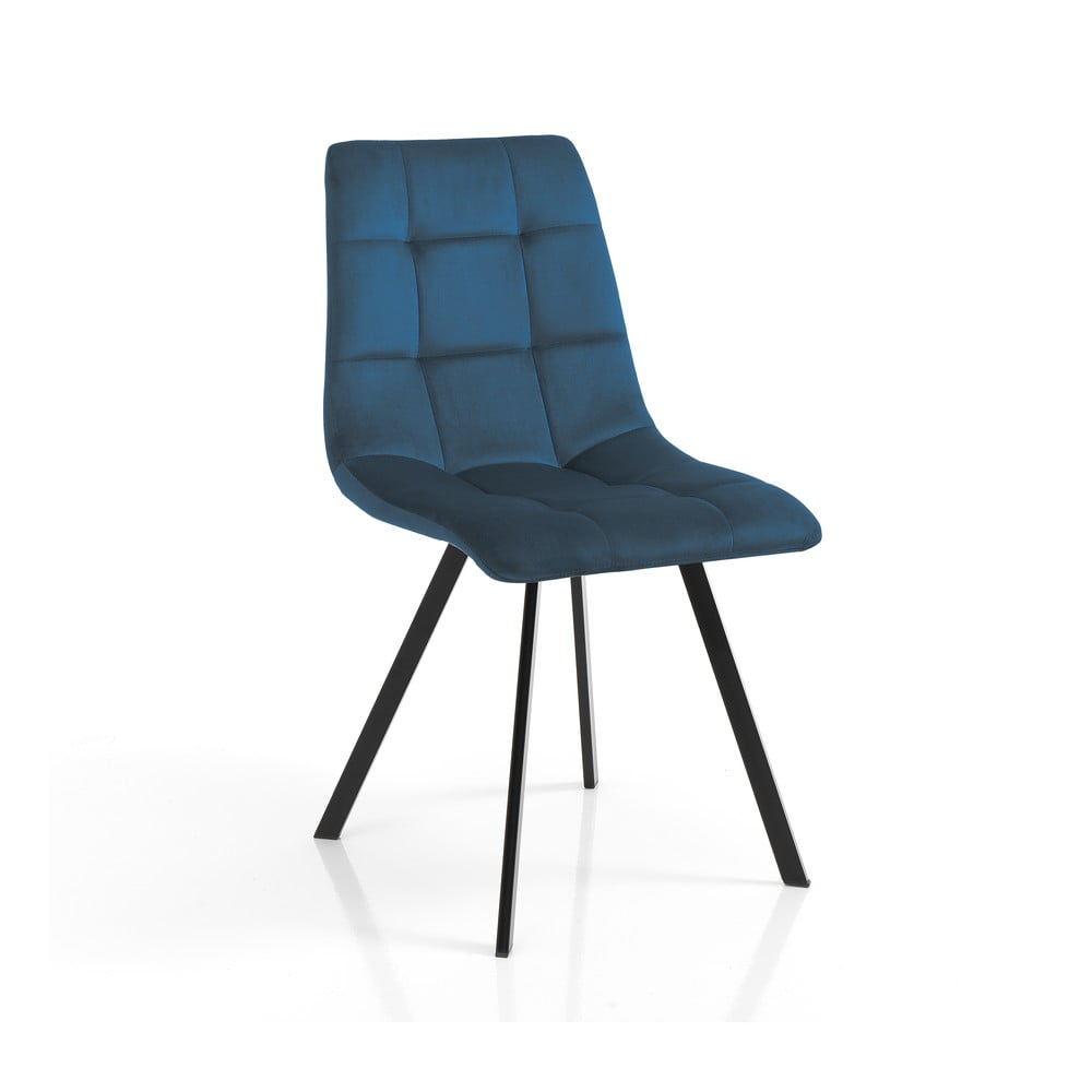 Kék bársony étkezőszék szett 2 db-os Toffee – Tomasucci