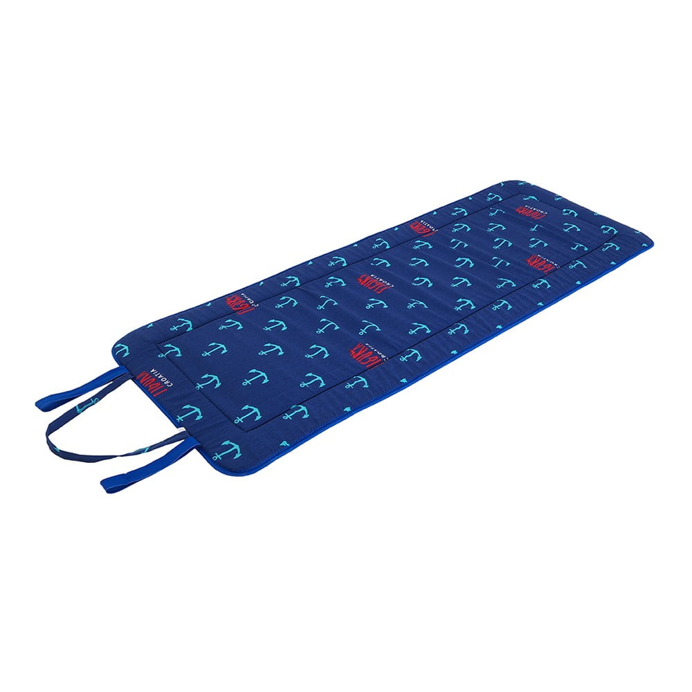 Kék kerti székpárna napozóágyra 52x148 cm   Anchors – B.E.S.