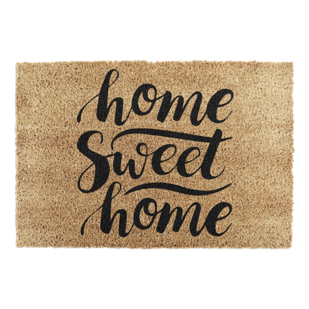 Kókuszrost lábtörlő 40x60 cm Home Sweet Home – Artsy Doormats