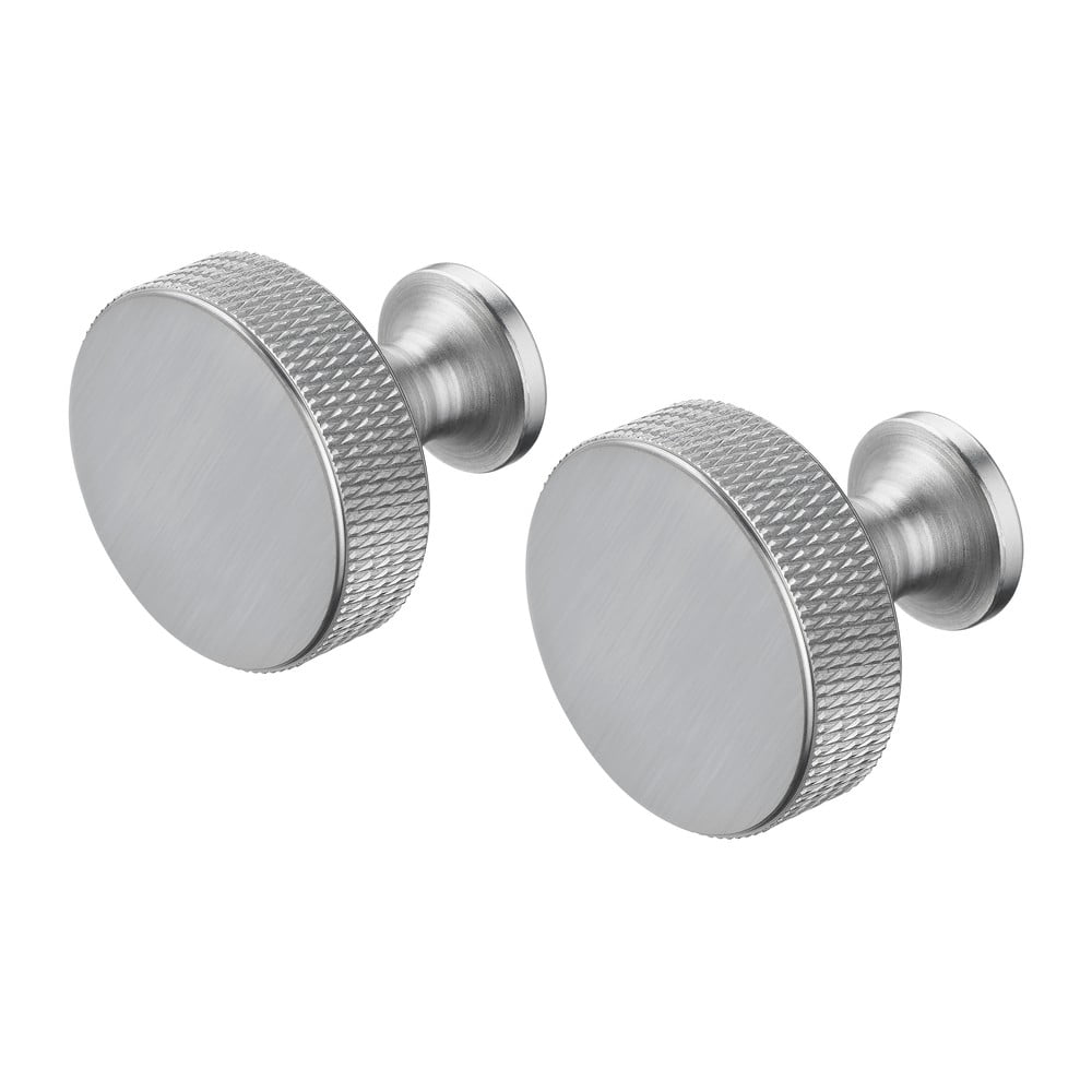 Matt ezüstszínű fali fém akasztó szett 2 db-os Rof – Blomus