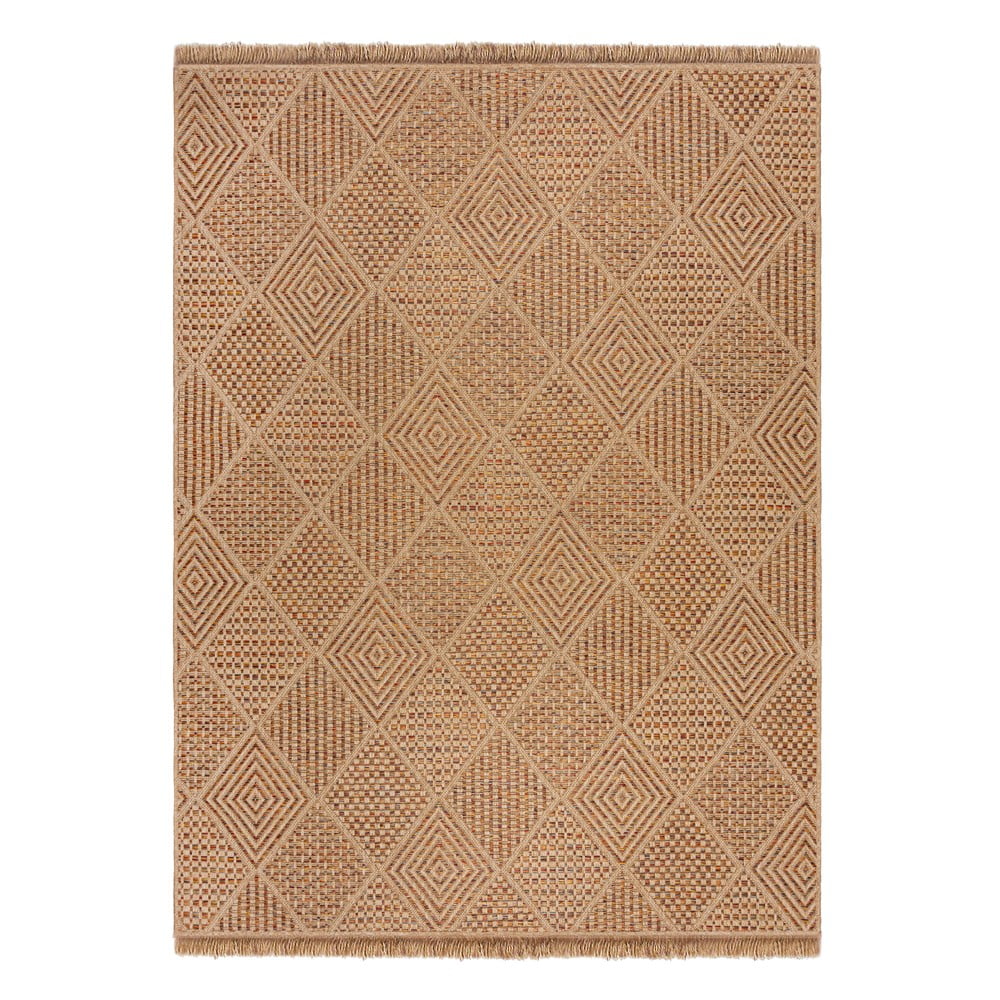 Natúr színű kültéri-beltéri szőnyeg 160x230 cm Nora Diamond – Flair Rugs