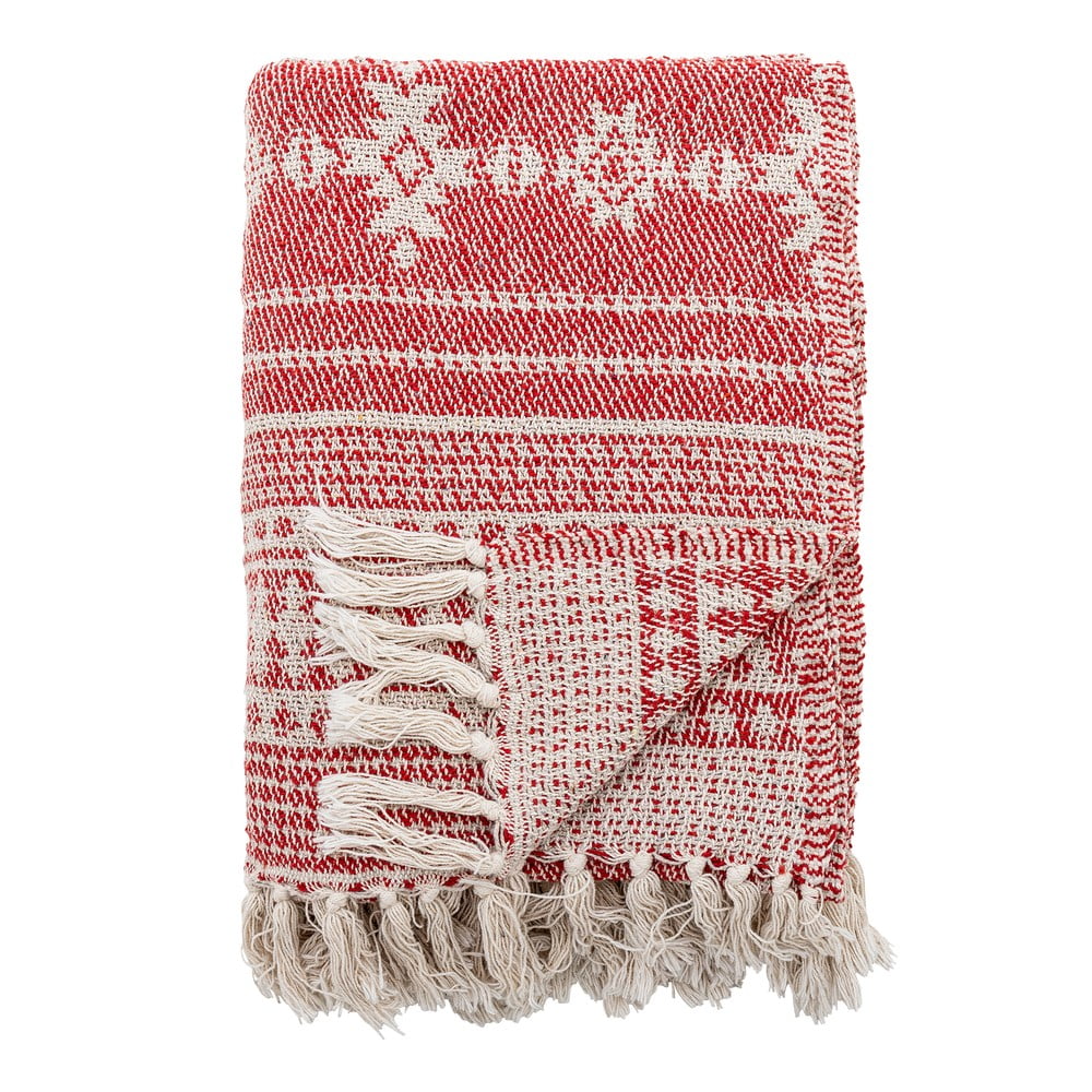 Piros takaró 130x160 cm Oia – Bloomingville