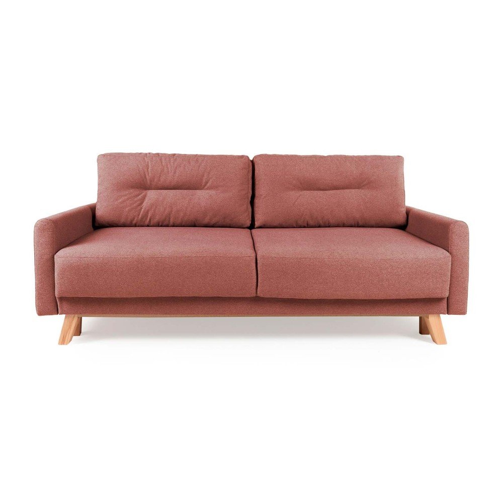 Rózsaszín kinyitható kanapé Pop - Bonami Selection