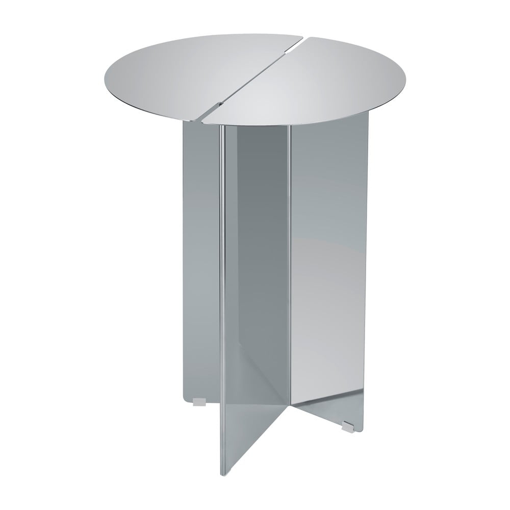 Rozsdamentes acél kerek tárolóasztal ø 35 cm Oru – Blomus