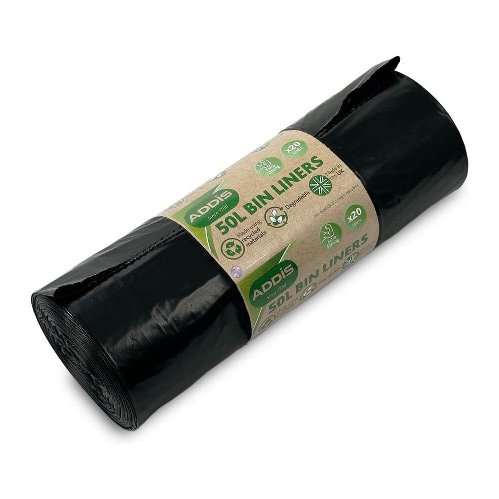 Szemeteszsák készlet 20 db-os 50 l – Addis