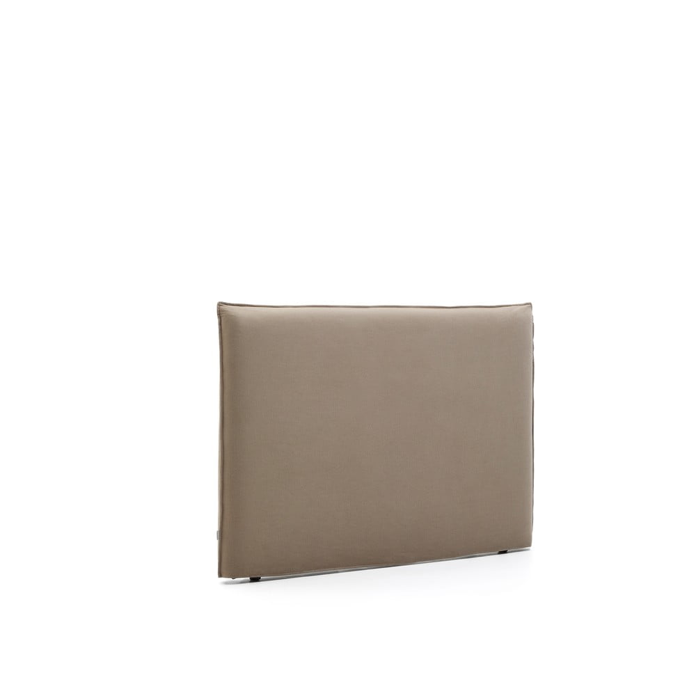 Szürkésbarna kárpitozott ágytámla 180x118 cm Jaira – Kave Home