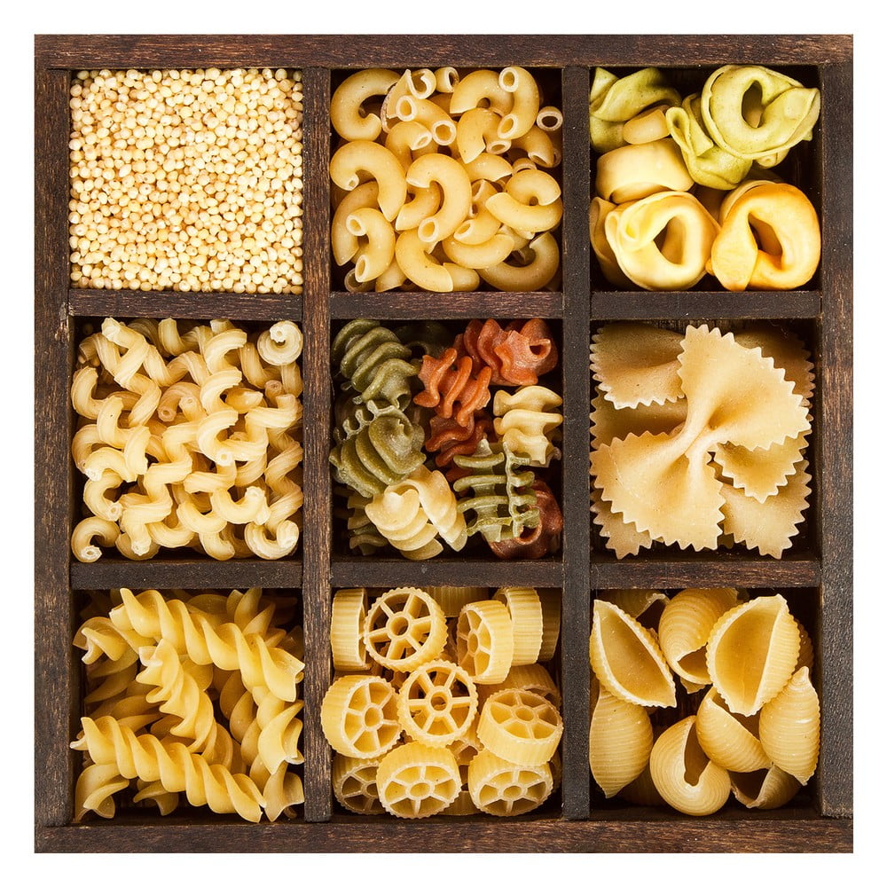 Üveg kép 30x30 cm Pasta Box – Styler