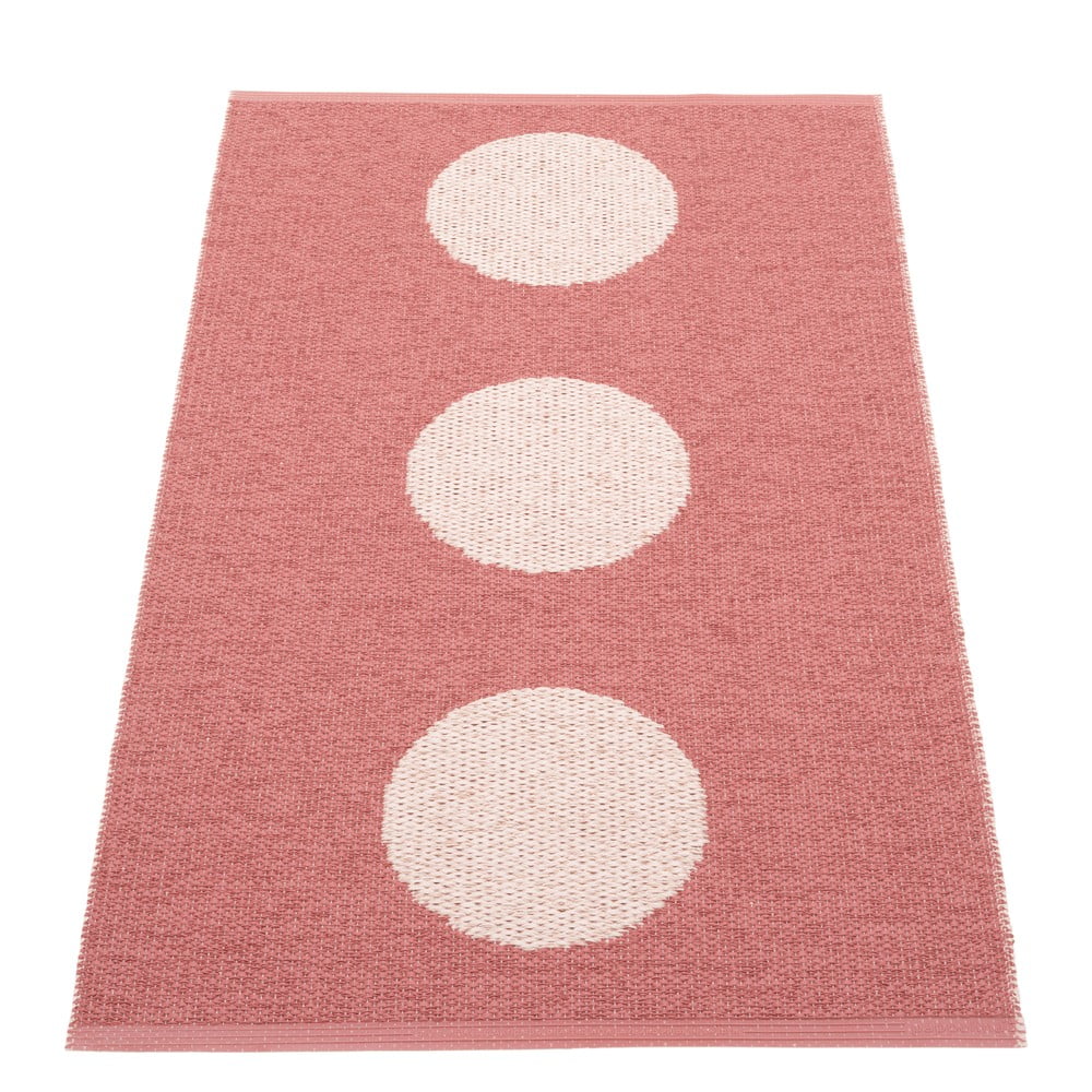 Világospiros kültéri-beltéri szőnyeg 70x120 cm Vera Pop Blush – Pappelina