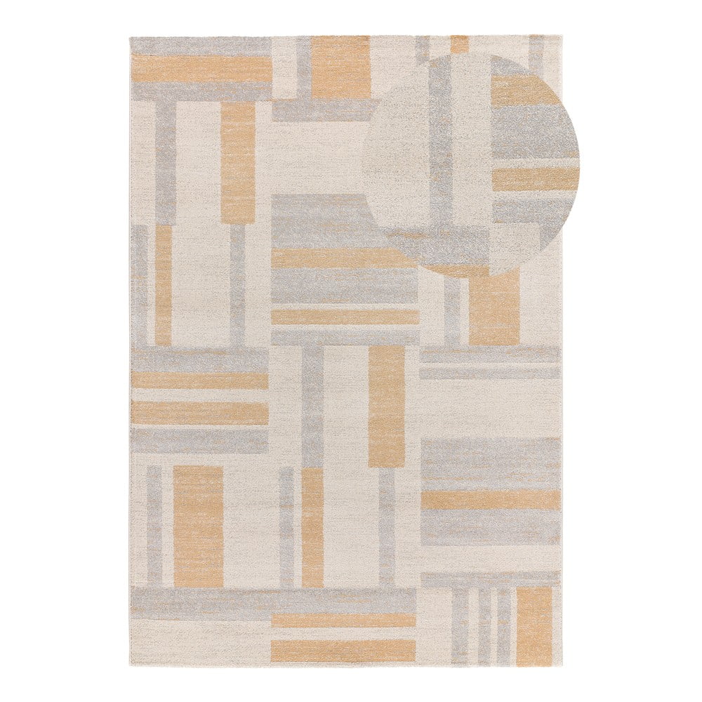 Világosszürke-krémszínű szőnyeg 160x230 cm Craft – Universal