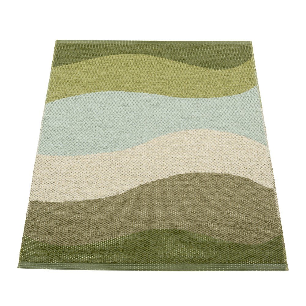 Zöld kültéri-beltéri szőnyeg 70x100 cm Urvi Woods – Pappelina