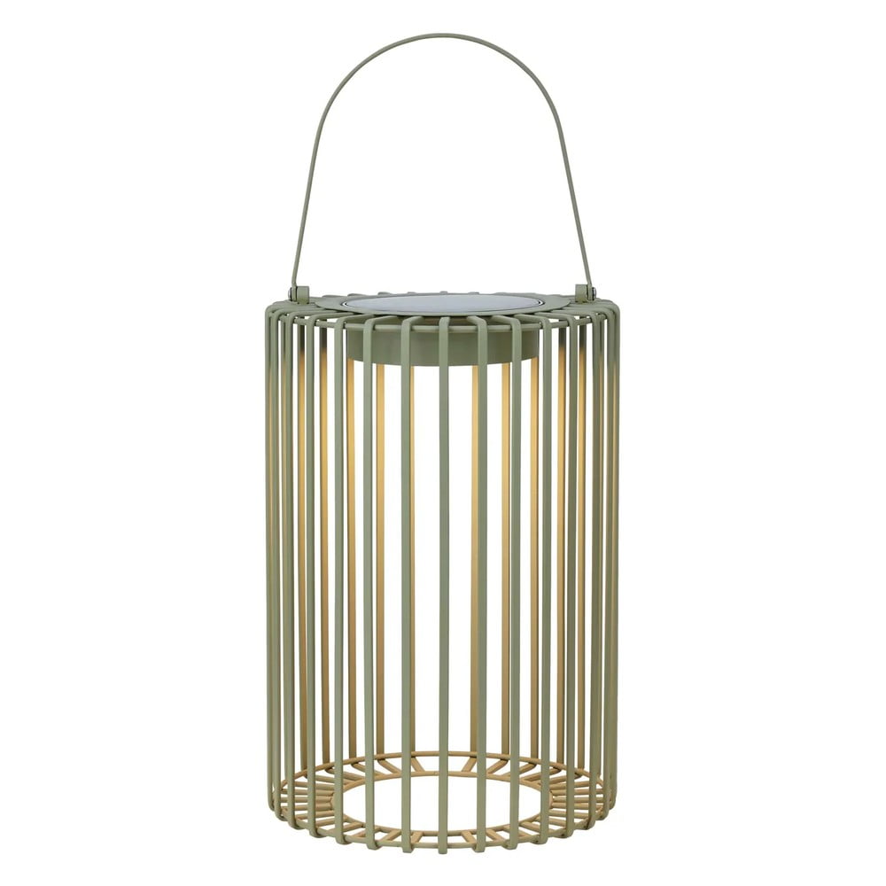 Zöld napelemes-USB kültéri LED lámpás (magasság 54 cm) Cavia – Markslöjd