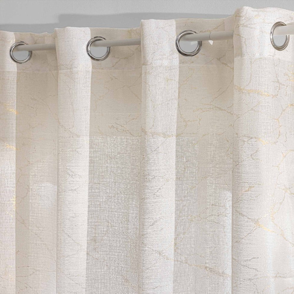 Bézs fényáteresztő függöny 140x280 cm Marius – douceur d'intérieur