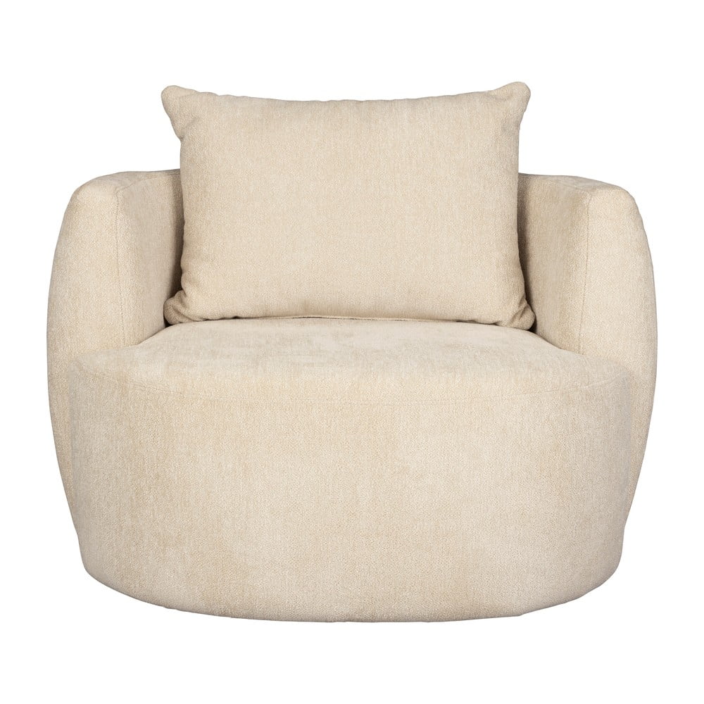 Bézs fotel Rocca – Dutchbone