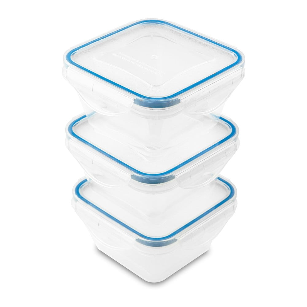 Élelmiszertartó doboz szett 3 db-os Clip Tight – Addis