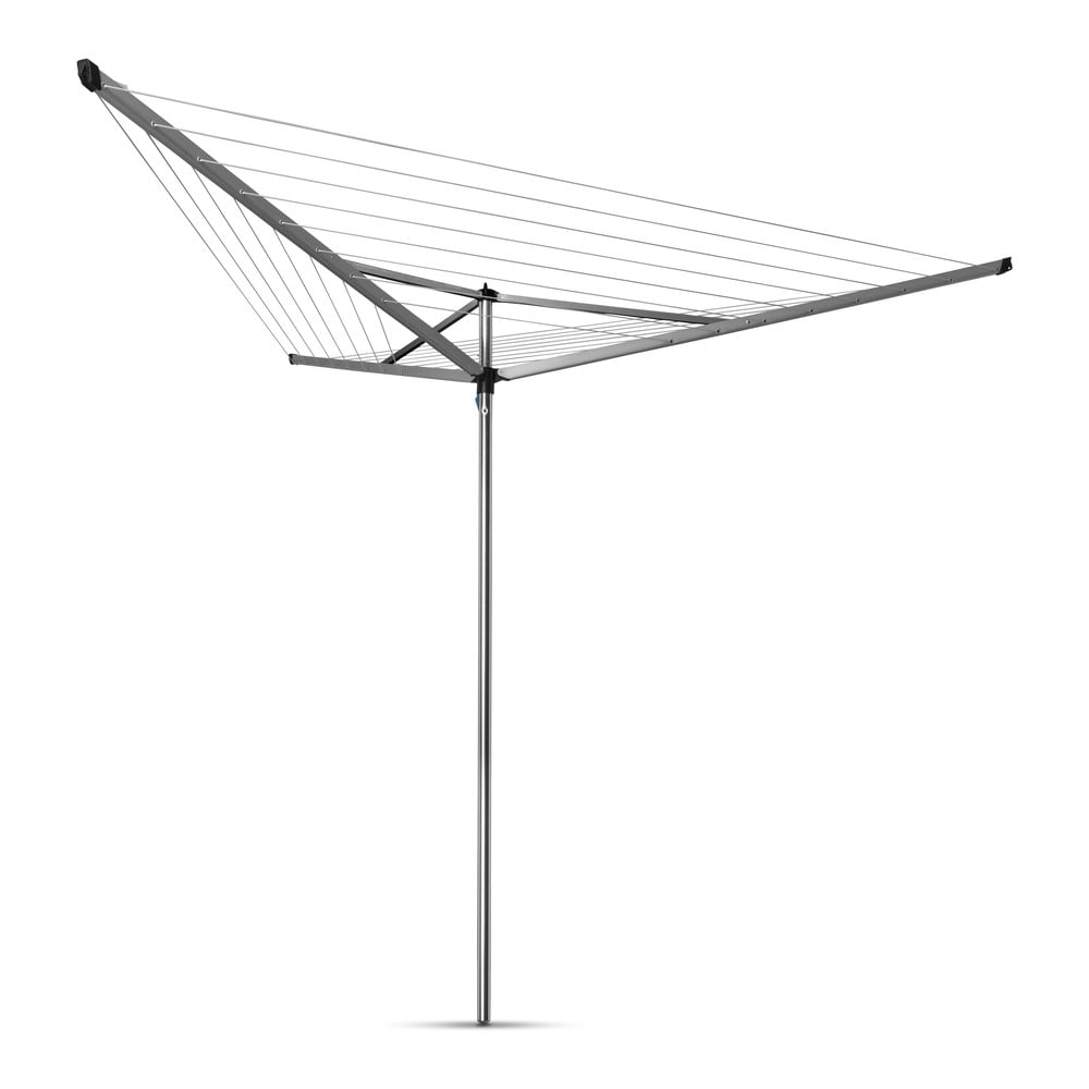 Ezüstszínű kerti ruhaszárító 30 m Essential – Brabantia