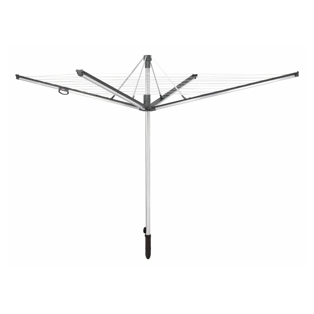 Ezüstszínű kerti ruhaszárító 60 m Linomatic 600 Plus – LEIFHEIT