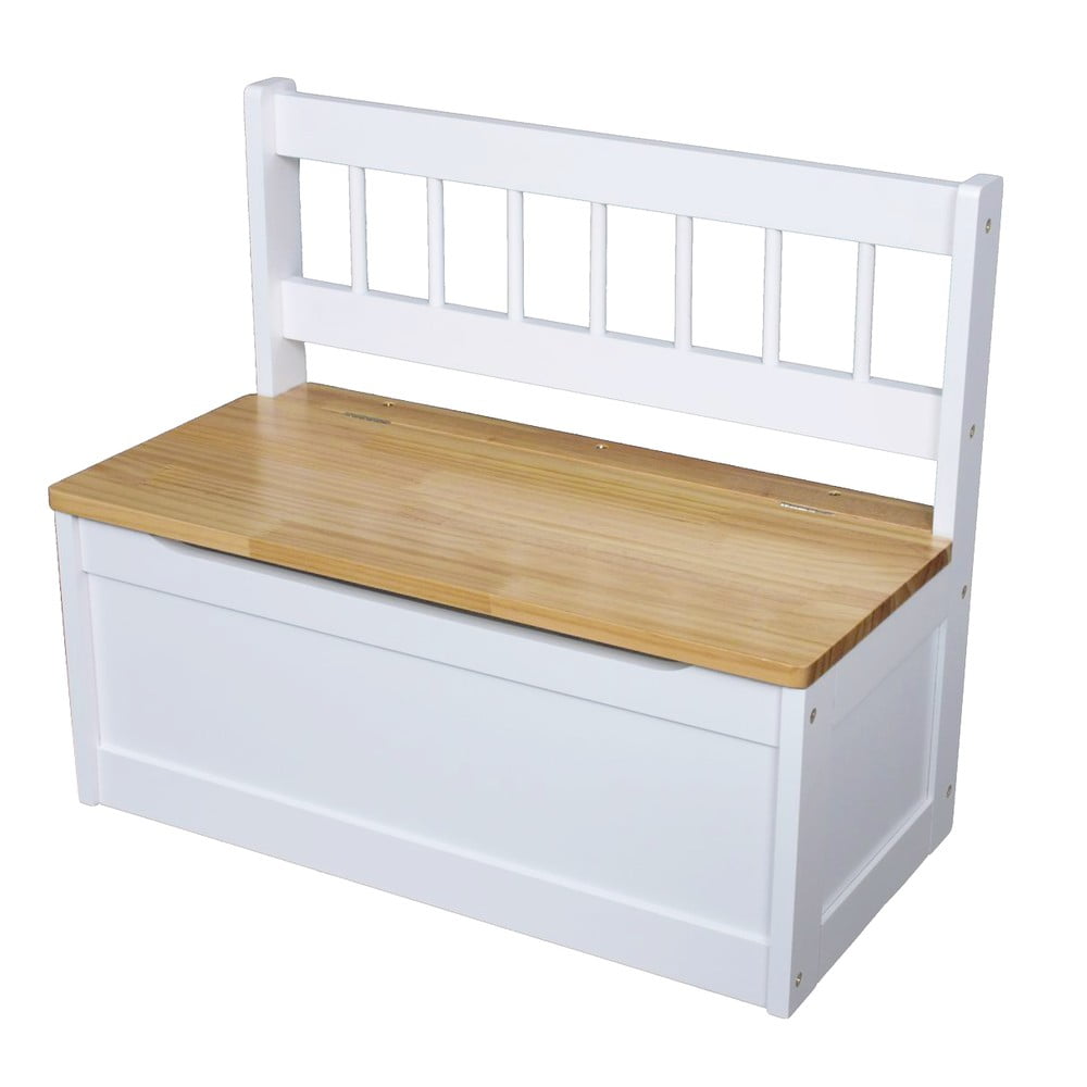 Fehér gyerek pad – Deco Pleasure