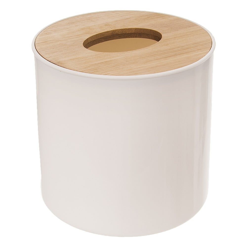 Fehér műanyag szemetes 1