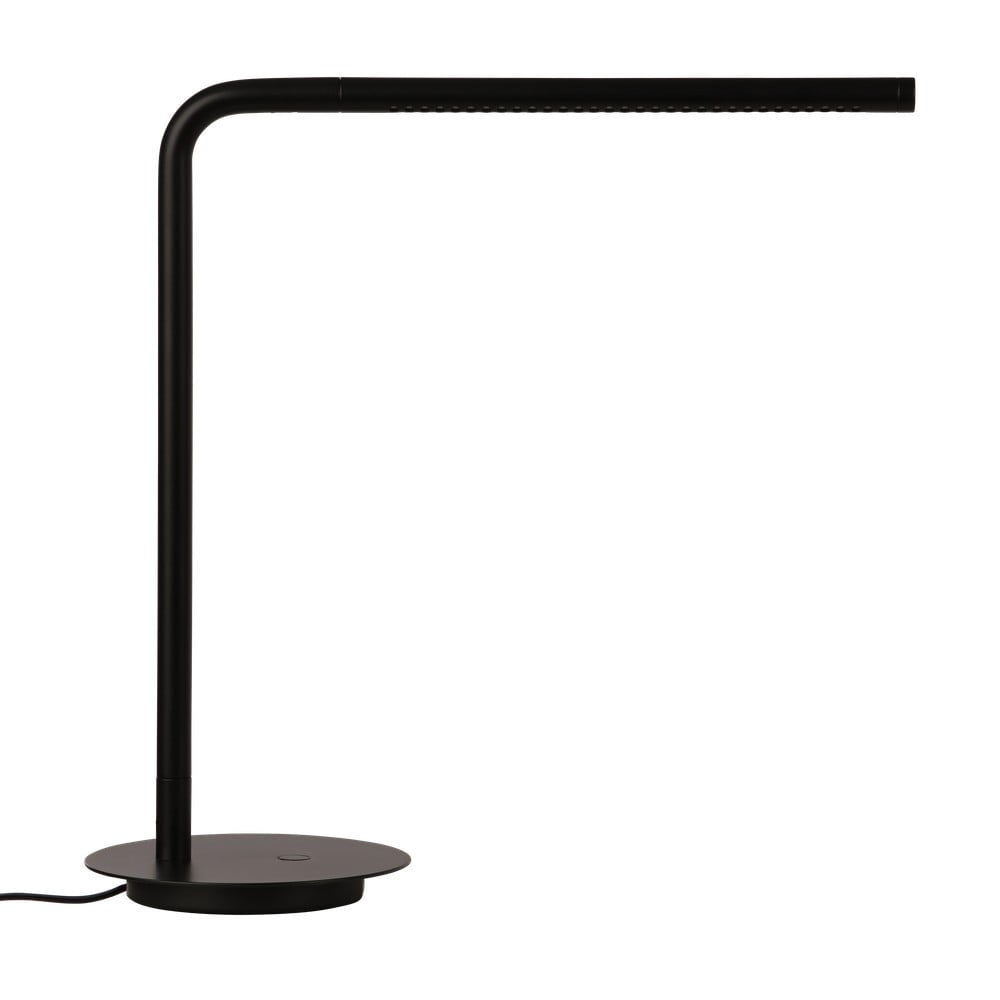 Fekete fém LED dimmelhető asztali lámpa (magasság 46 cm) Omni Table – UMAGE