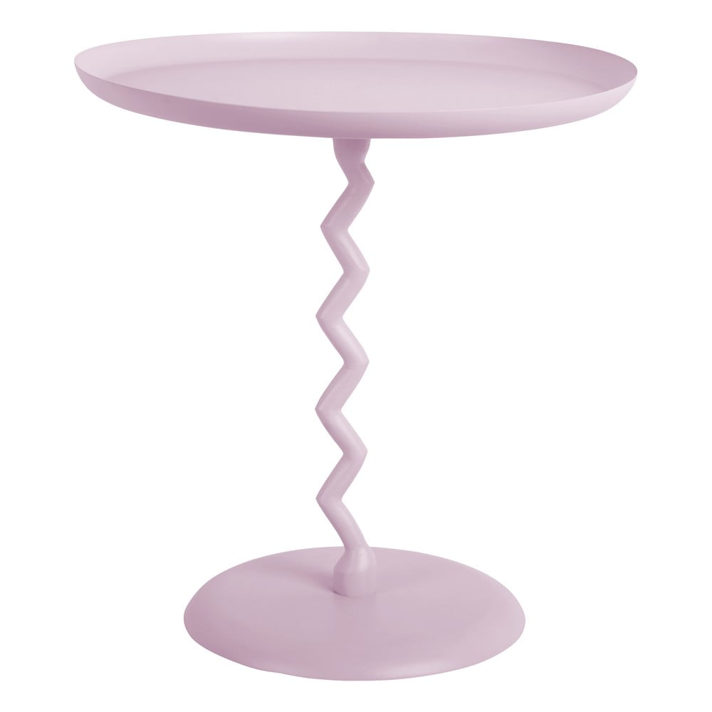 Fém kerek tárolóasztal ø 40 cm Zig Zag – Leitmotiv