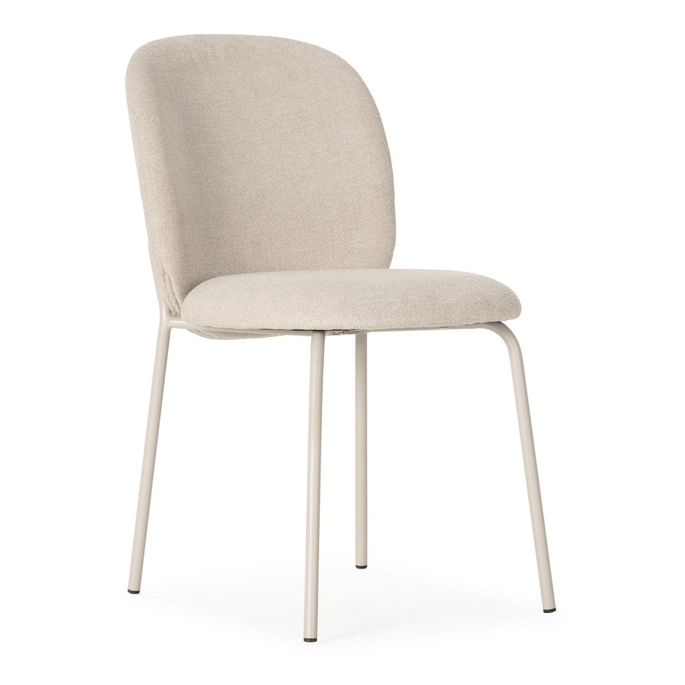 Krémszínű étkezőszék szett 4 db-os Daia – Marckeric