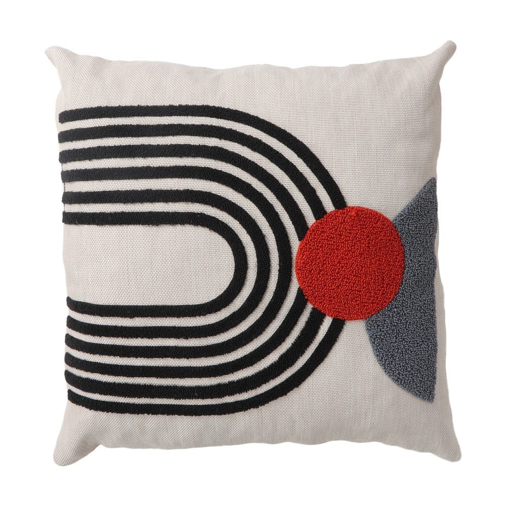 Len díszpárna 43x43 cm Late – Mioli Decor