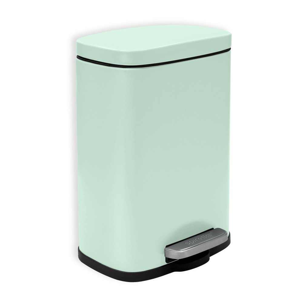 Mentazöld acél pedálos szemetes 5 l   Akira – Spirella