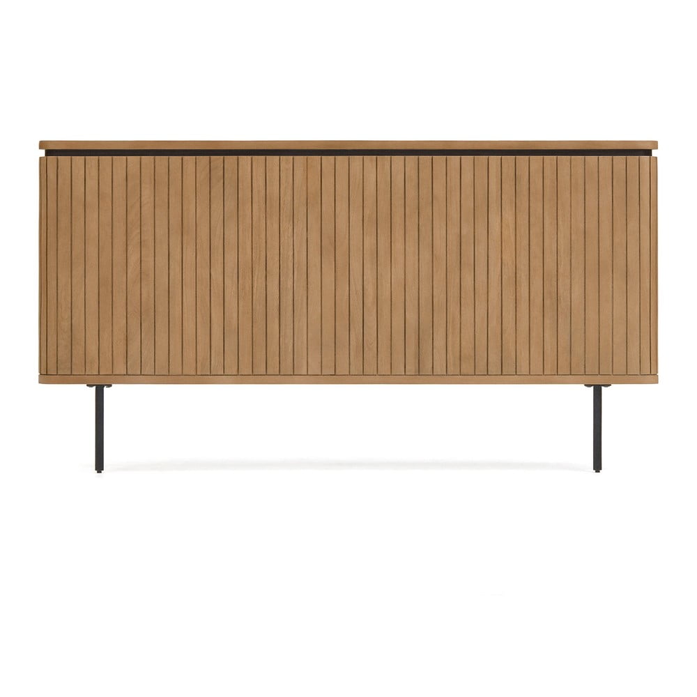 Natúr színű mangófa ágytámla 180x95 cm Licia – Kave Home