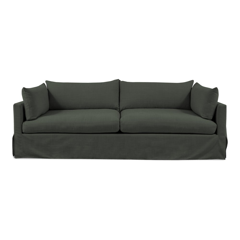 Sötétzöld kanapé 244 cm Horn – Scandic