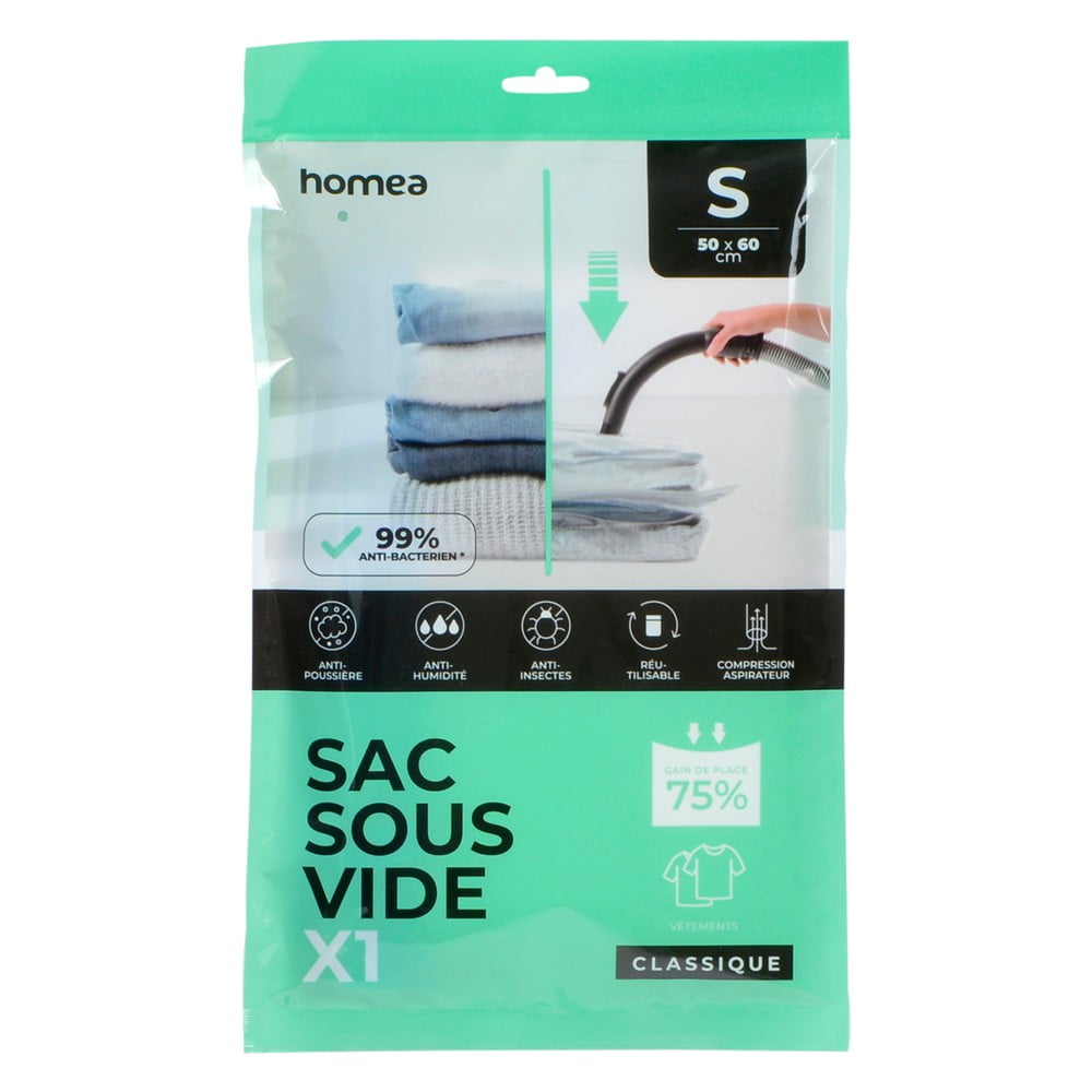 Vákuumzsák Antibacterial – Homéa