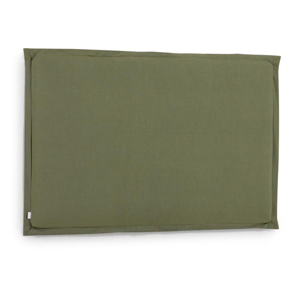 Zöld kárpitozott ágytámla 166x106 cm Tanit – Kave Home