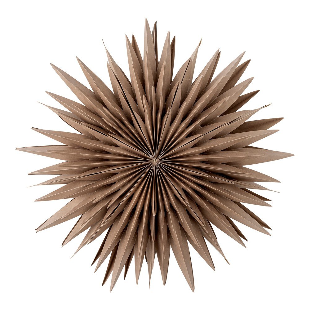 Barna függő fénydekoráció ø 50 cm Elijas – Bloomingville