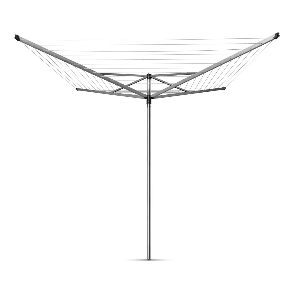 Ezüstszínű kerti ruhaszárító 60 m Topspinner – Brabantia