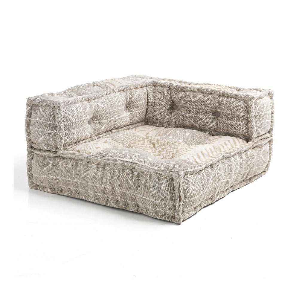 Fehér-bézs kanapé modul (variálható sarok) Yara – Tomasucci