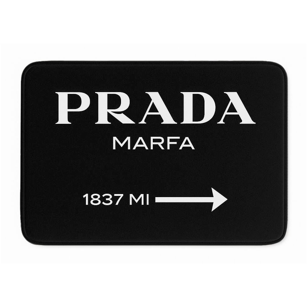 Fekete bársony fürdőszobai kilépő 60x100 cm Prada – Mila Home