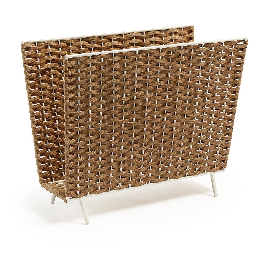 Műrattan újságtartó állvány Shibori – Kave Home