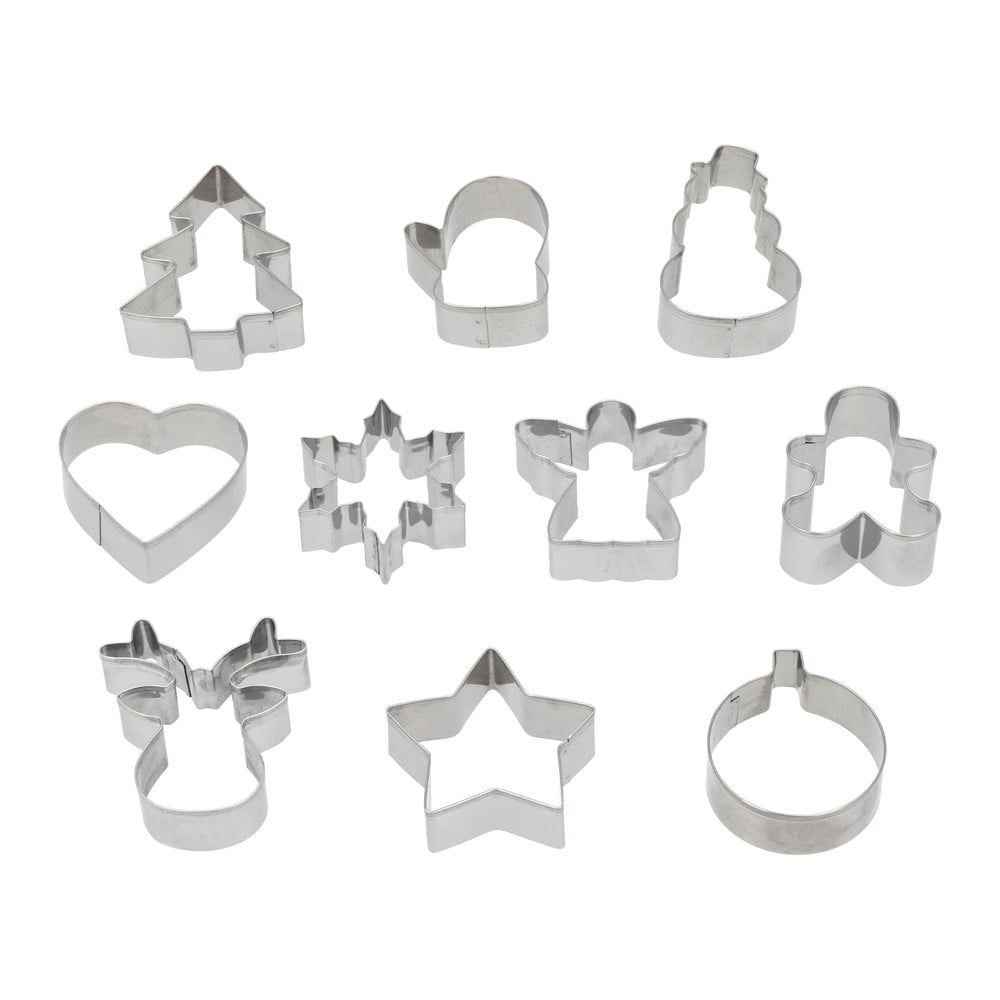 Sütikiszúró szett karácsonyi mintával  10 db-os – Blomsterbergs