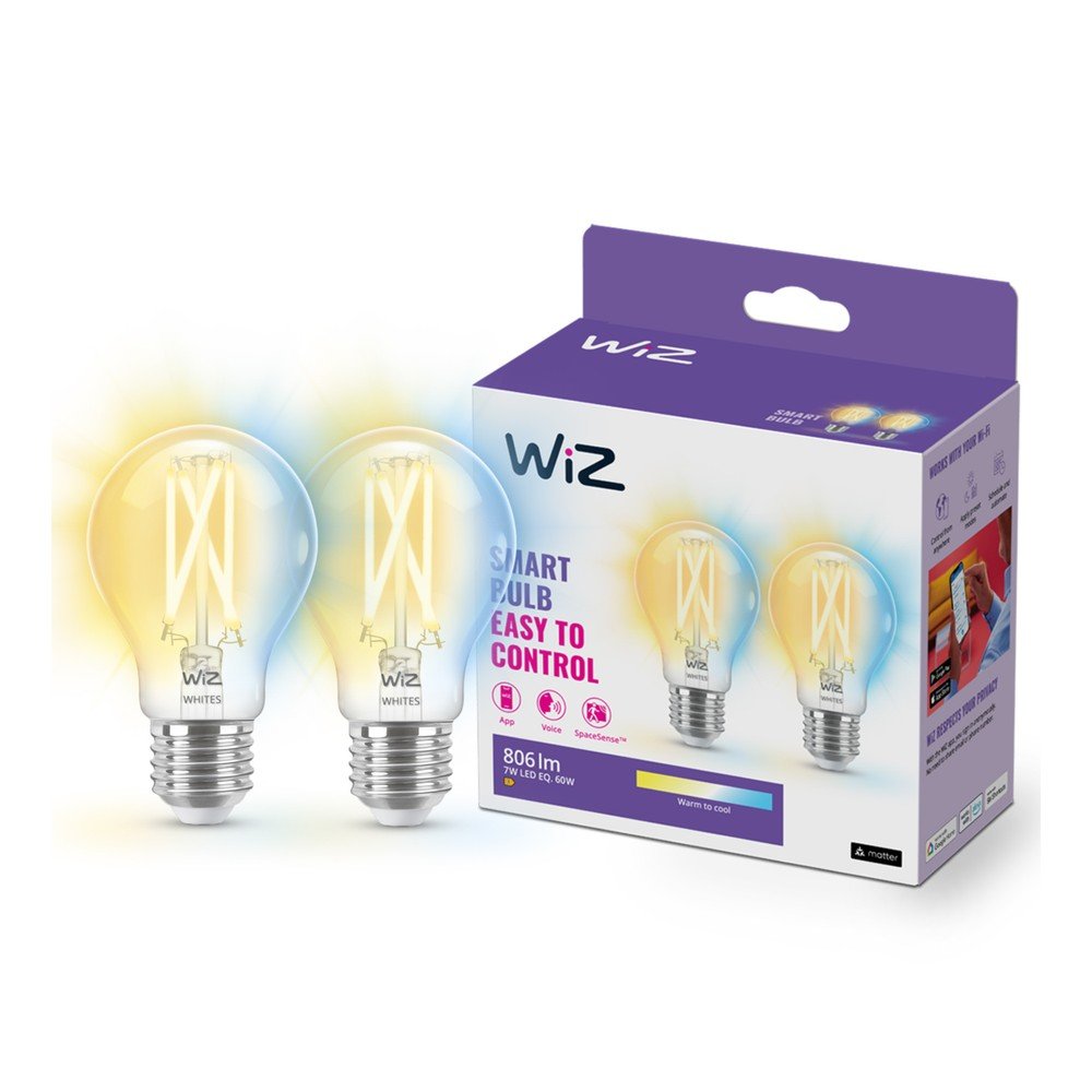 Szálas okos izzó szett 2 db-os E27