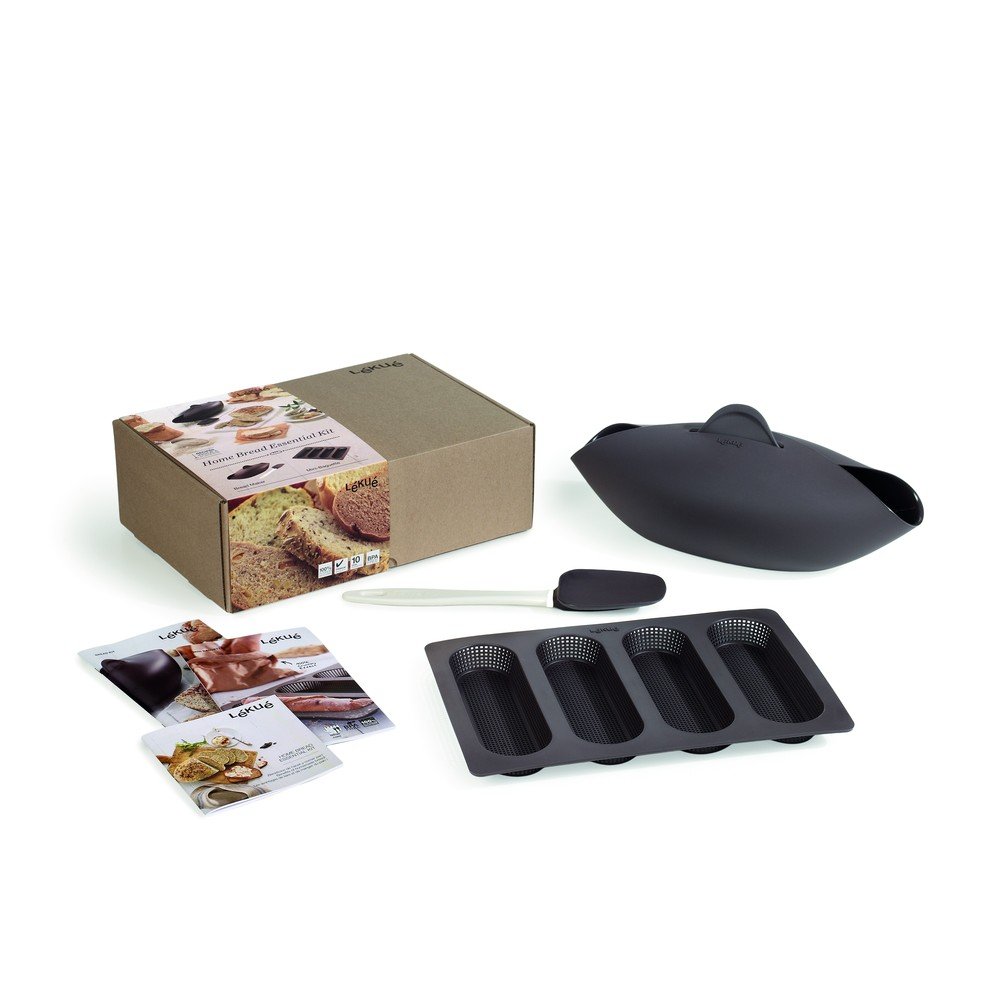 Szilikon sütőforma szett bagetthez-kenyérhez  3 db-os Essential – Lékué