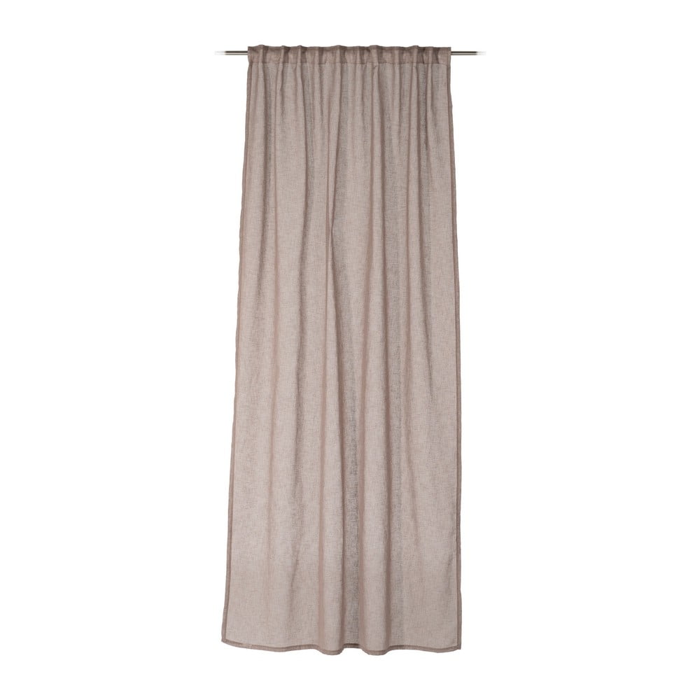 Barna függöny 140x260 cm – Ixia