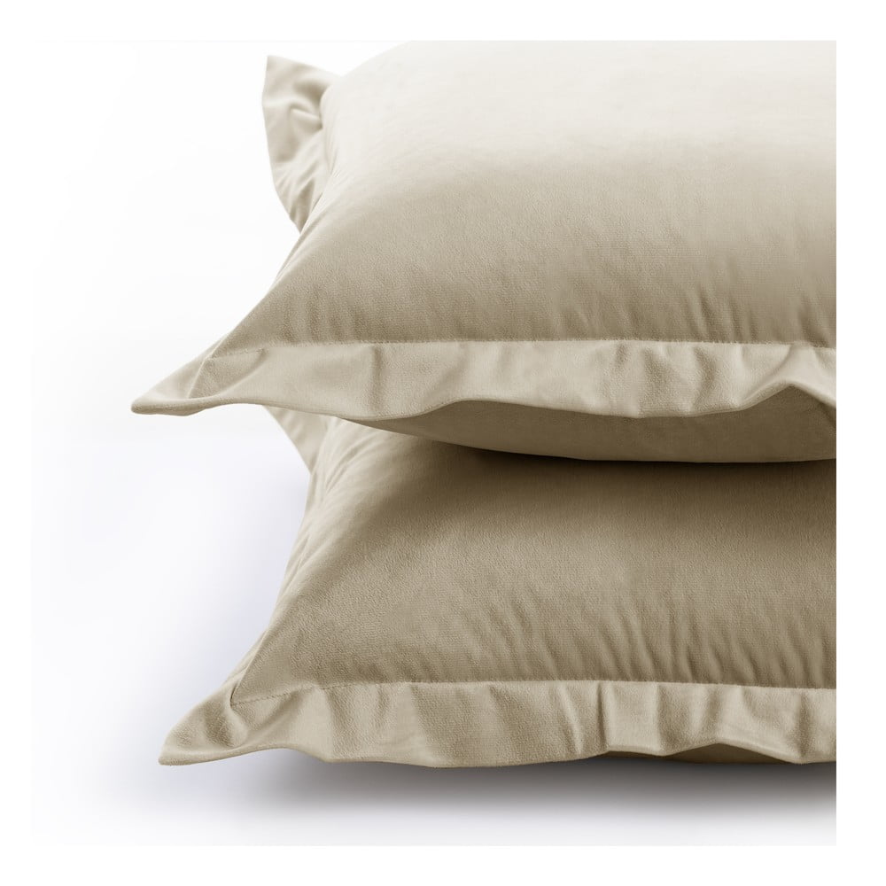 Bársony párnahuzat szett 2 db-os 50x70 cm Side – Restilo