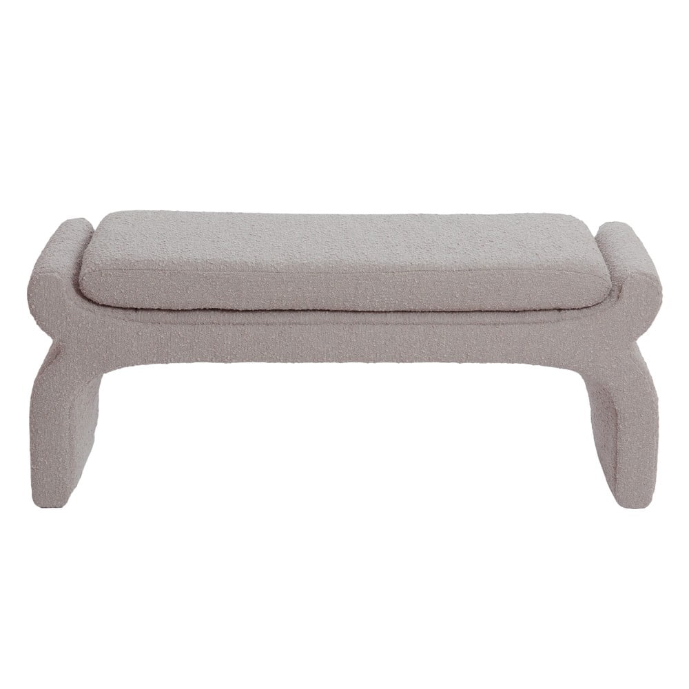 Bézs buklé pad Nafya – Light & Living