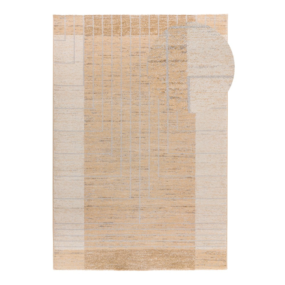 Bézs-krémszínű szőnyeg 133x190 cm Craft – Universal