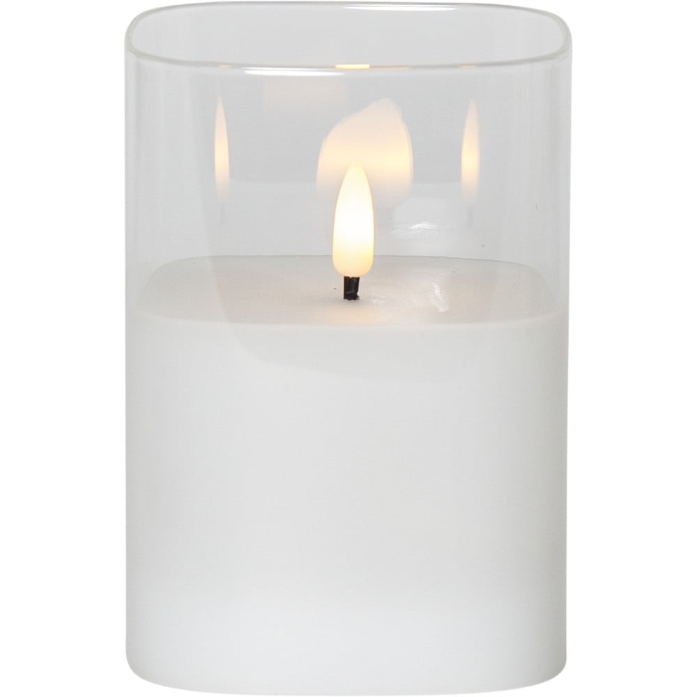 Elemmel működő LED gyertya (magasság 12