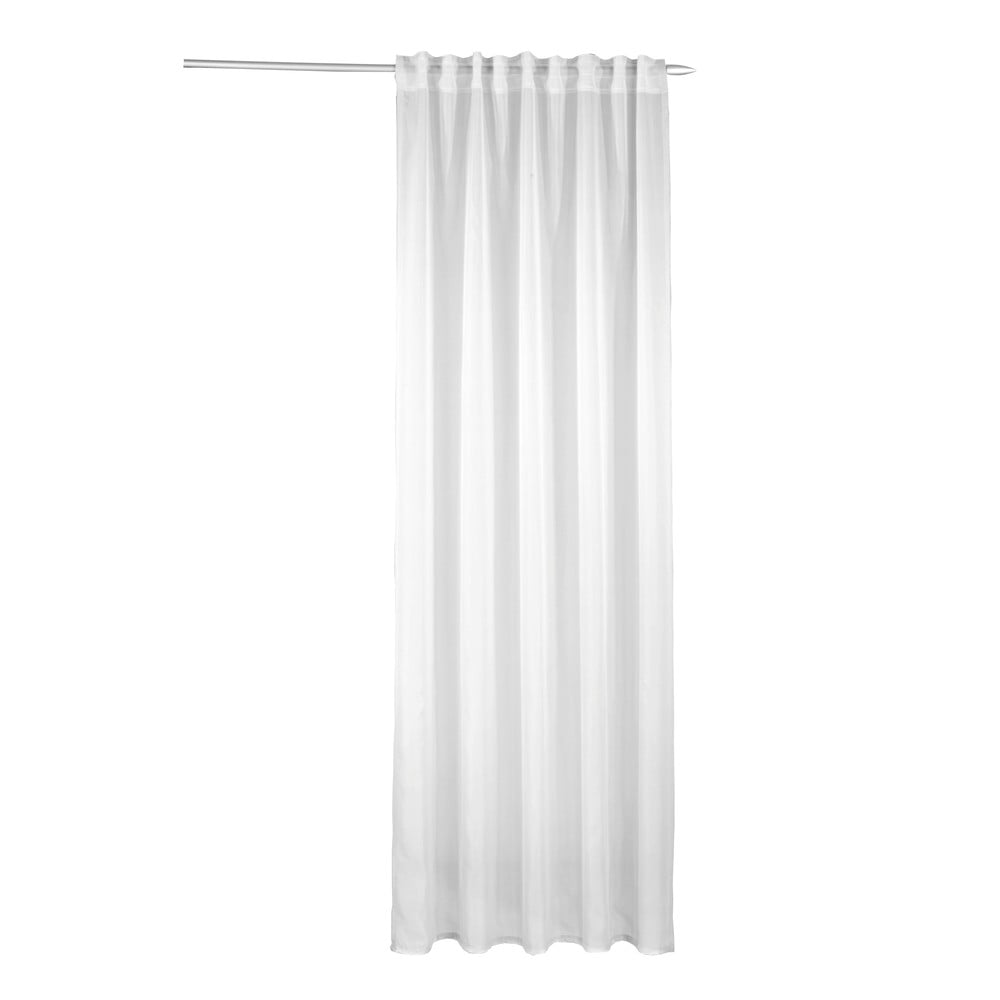 Fehér voile fényáteresztő függöny 135x245 cm Uni – Sehlbach