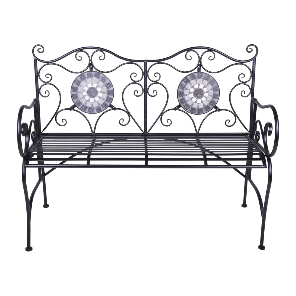 Fekete fém kerti pad Jalua – Garden Pleasure