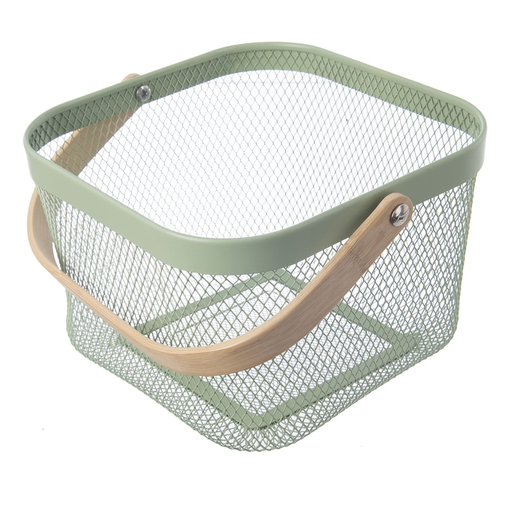 Fémhuzalos fém tárolókosár 24