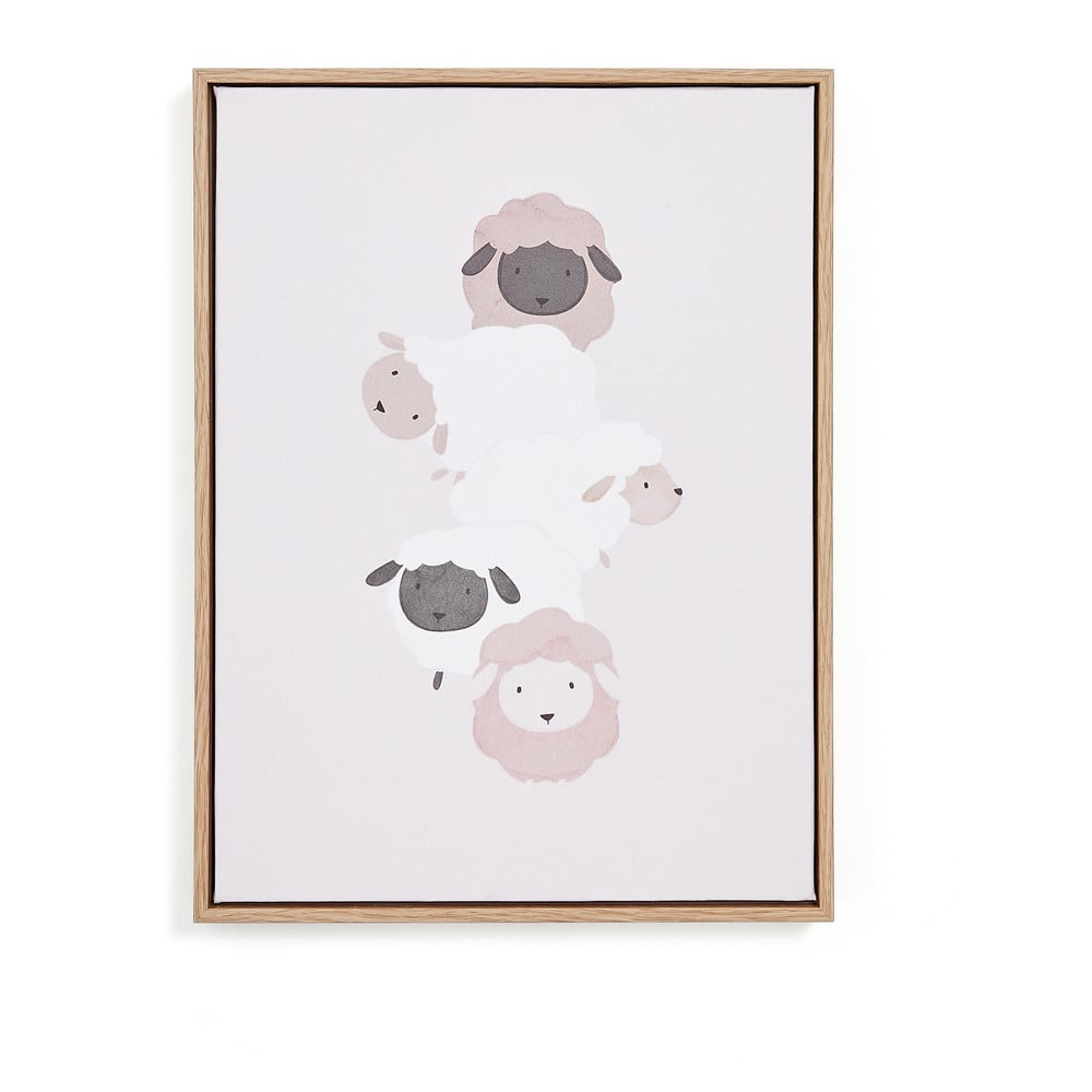 Gyerek kép 30x40 cm Milu – Kave Home